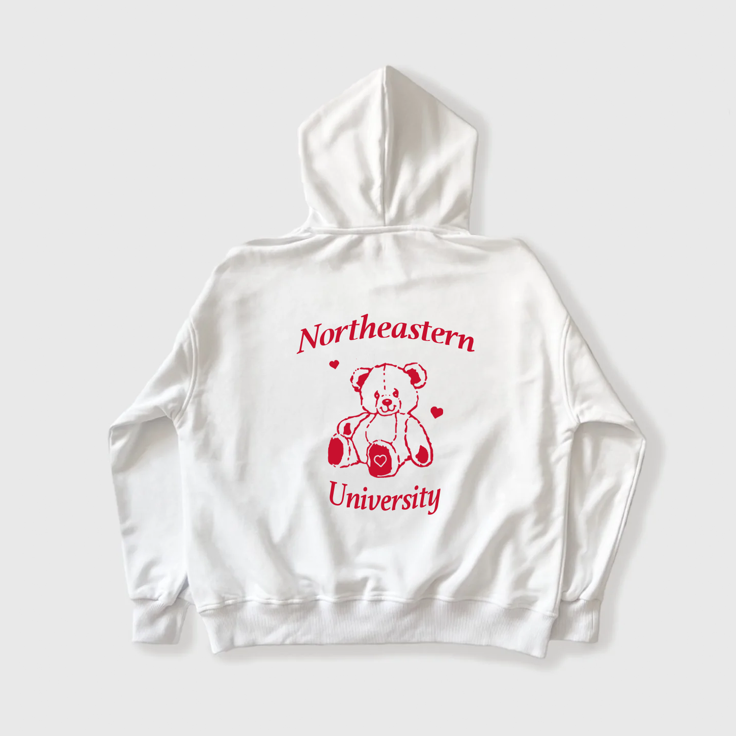 Teddy Bear Northeastern Hoodie