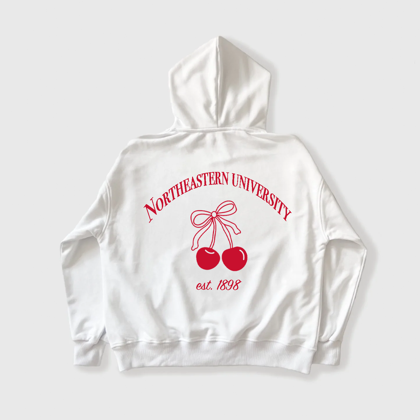 Cherry Northeastern Hoodie