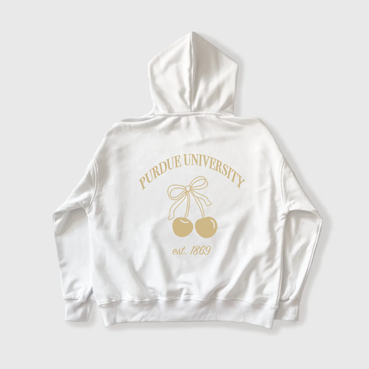 Cherry Purdue Hoodie